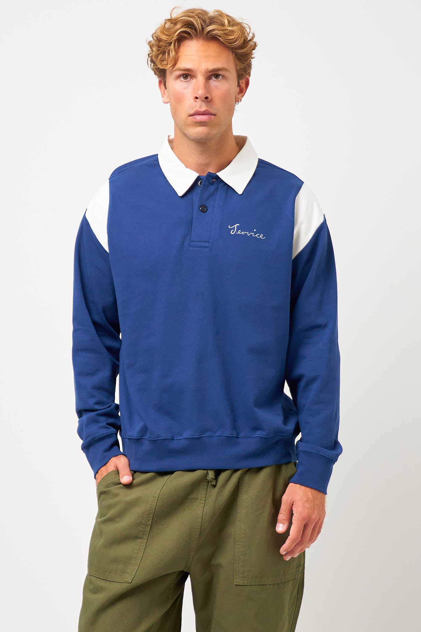 L/S Bistrot Polo Navy