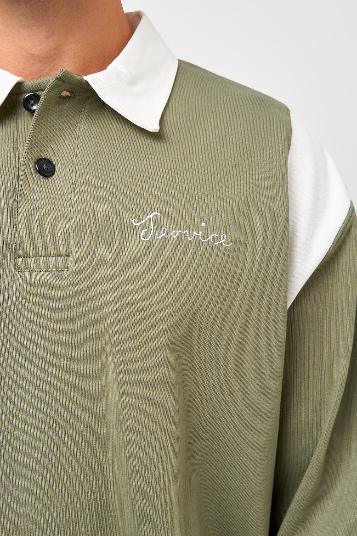 L/S Bistrot Polo Olive