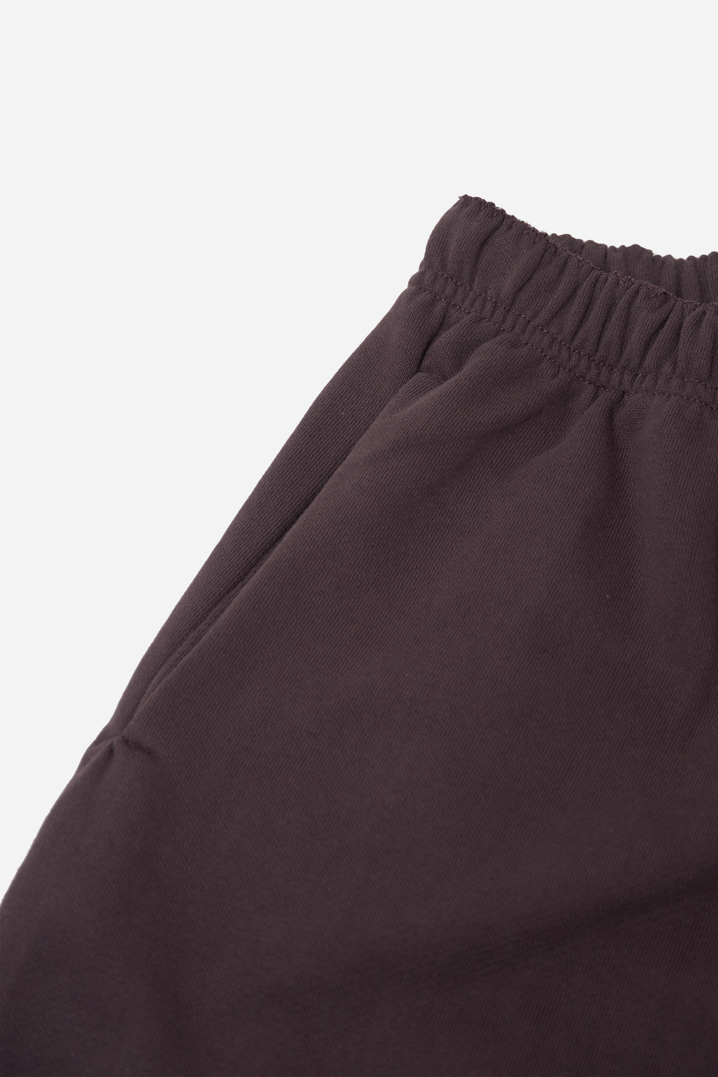 Lace Bermuda Sweatshorts Cocoa Brown