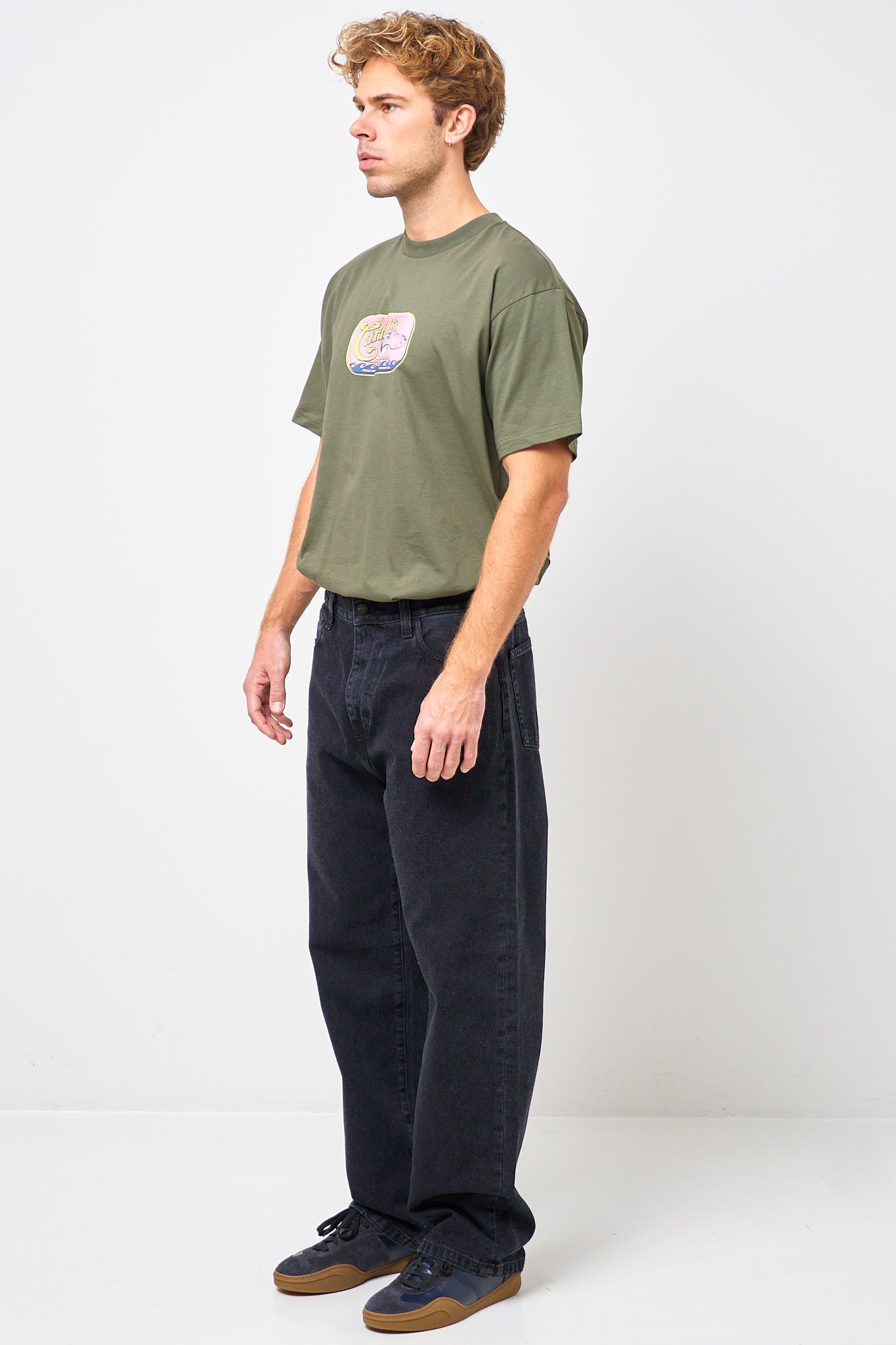 Landon Pant Black Stone Washed