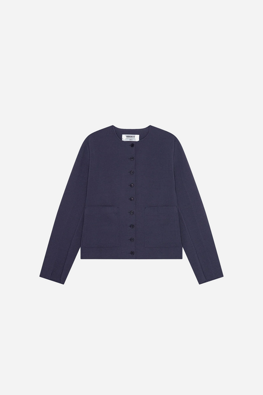 Lay2 Roundneck Jacket Mood Indigo