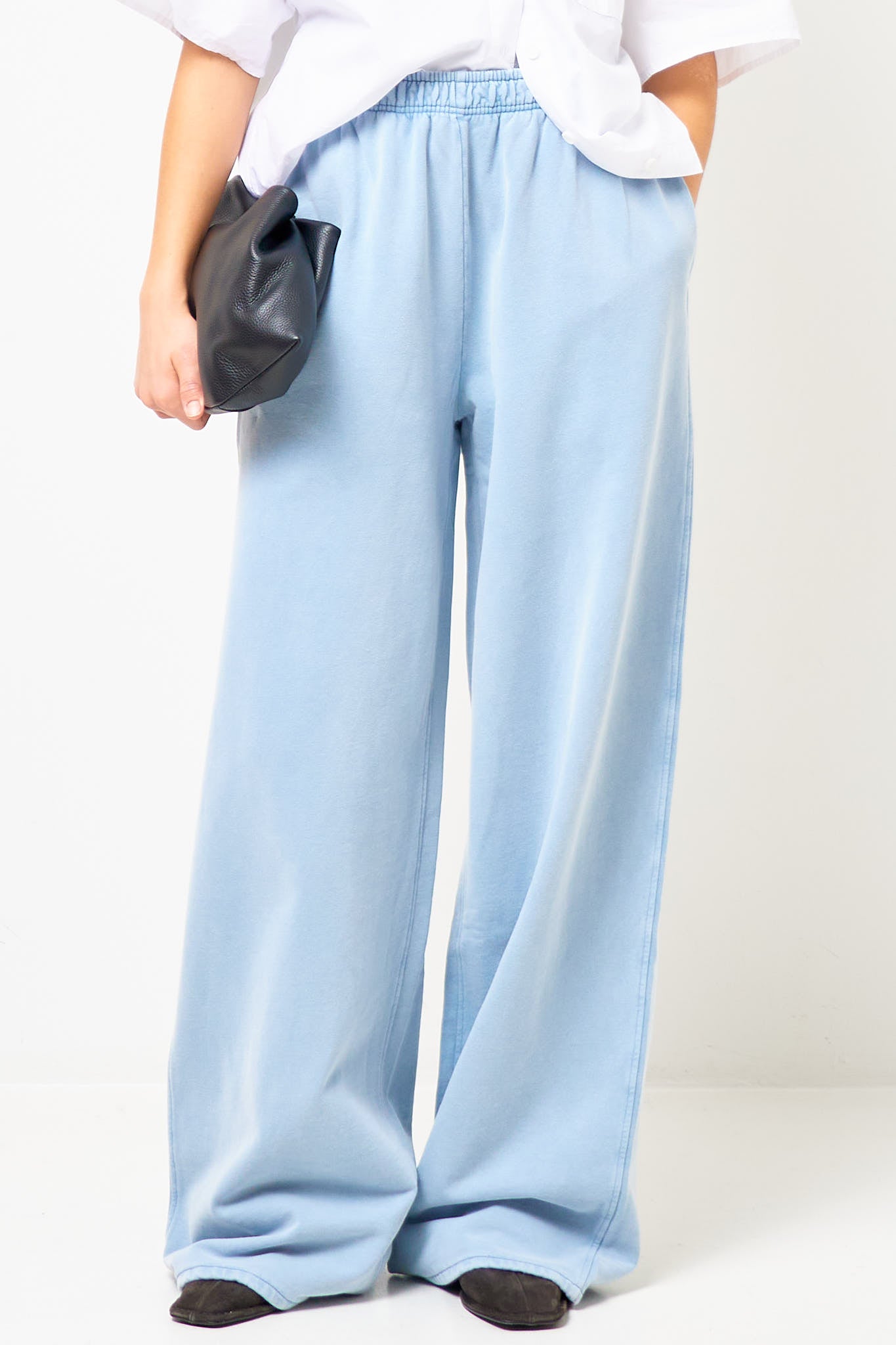 Logo Sweatpants Dirty Blue