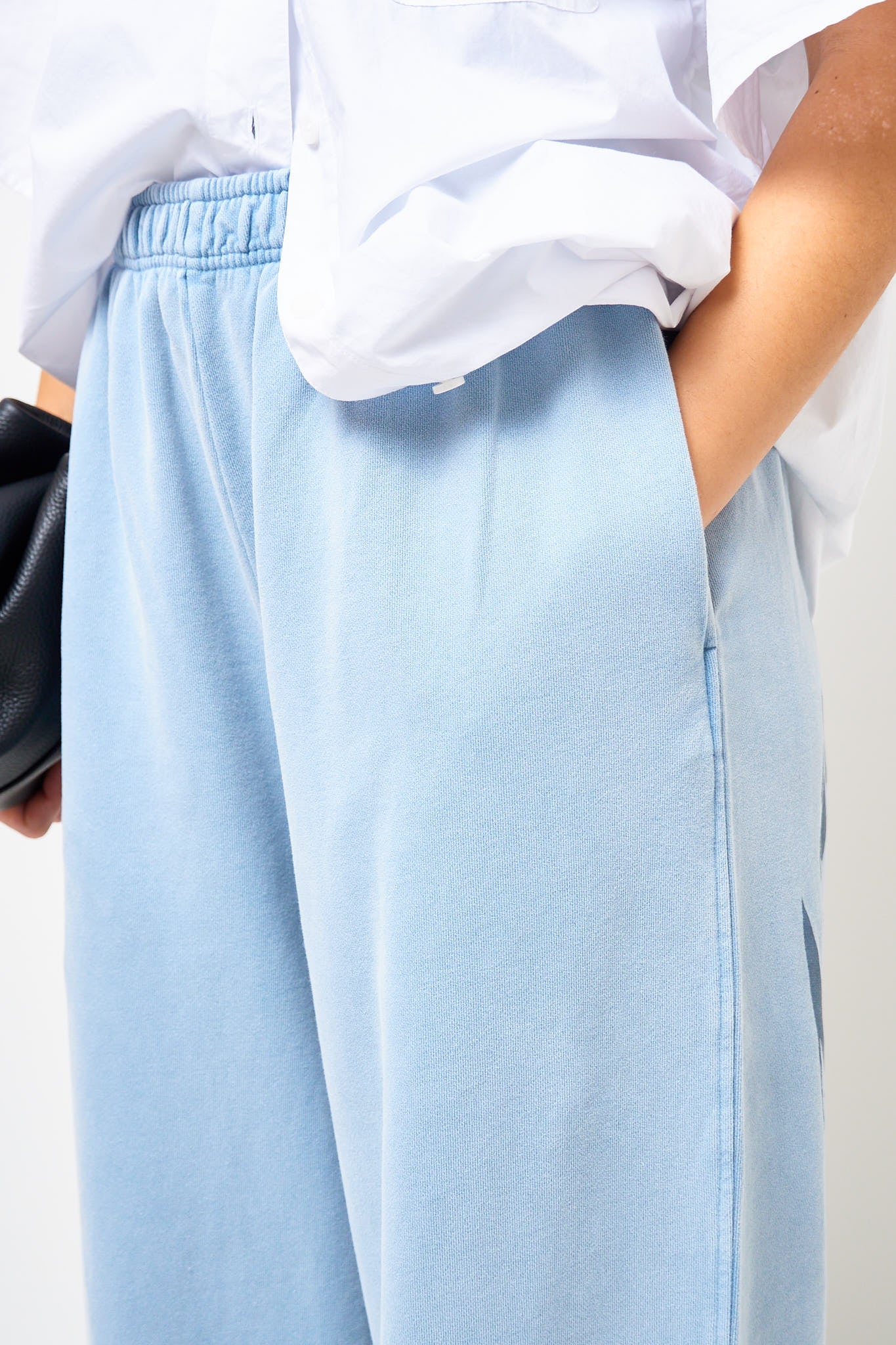 Logo Sweatpants Dirty Blue