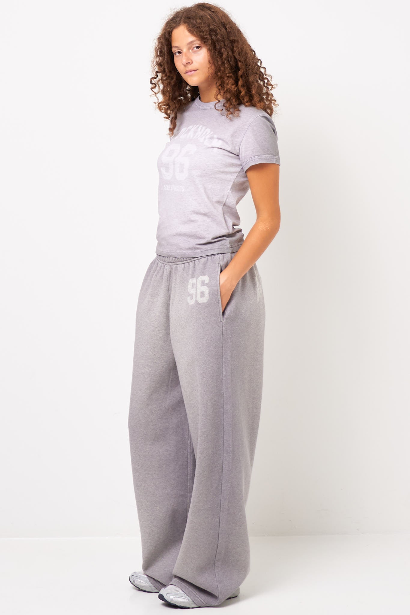 Logo Sweatpants Grey Melange