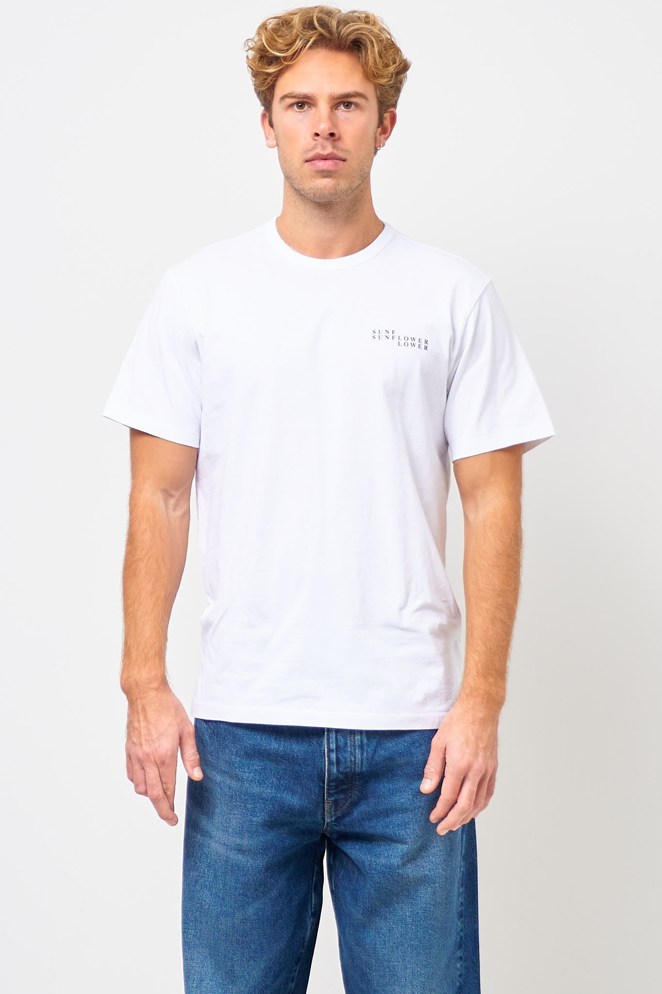 Logo Tee White