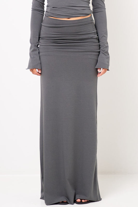 Long Skirt Dark Green
