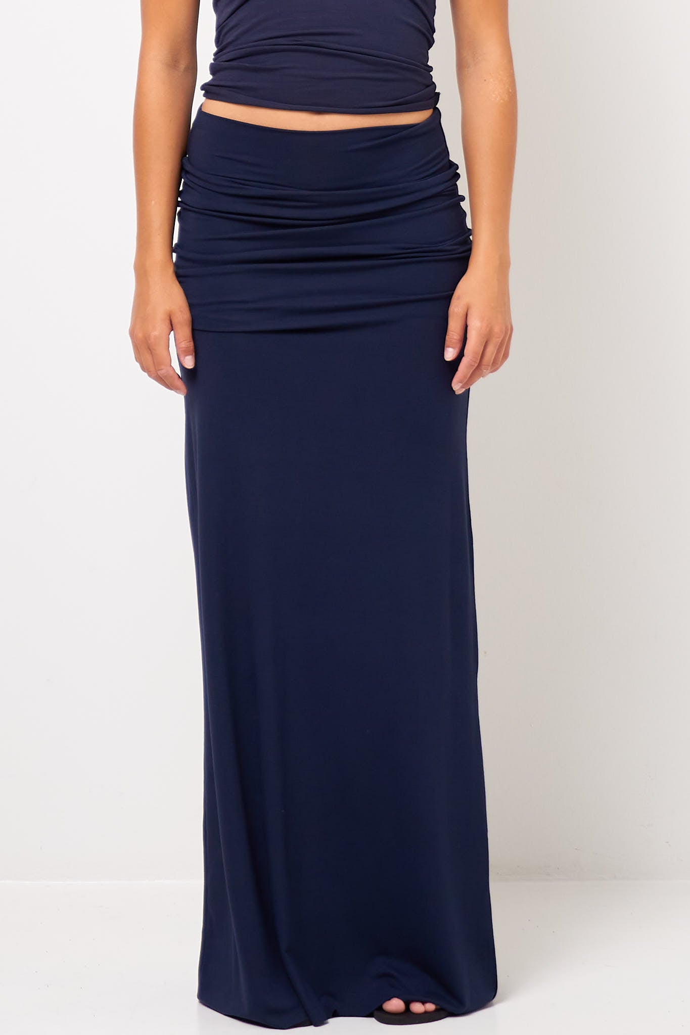 Long Skirt Navy