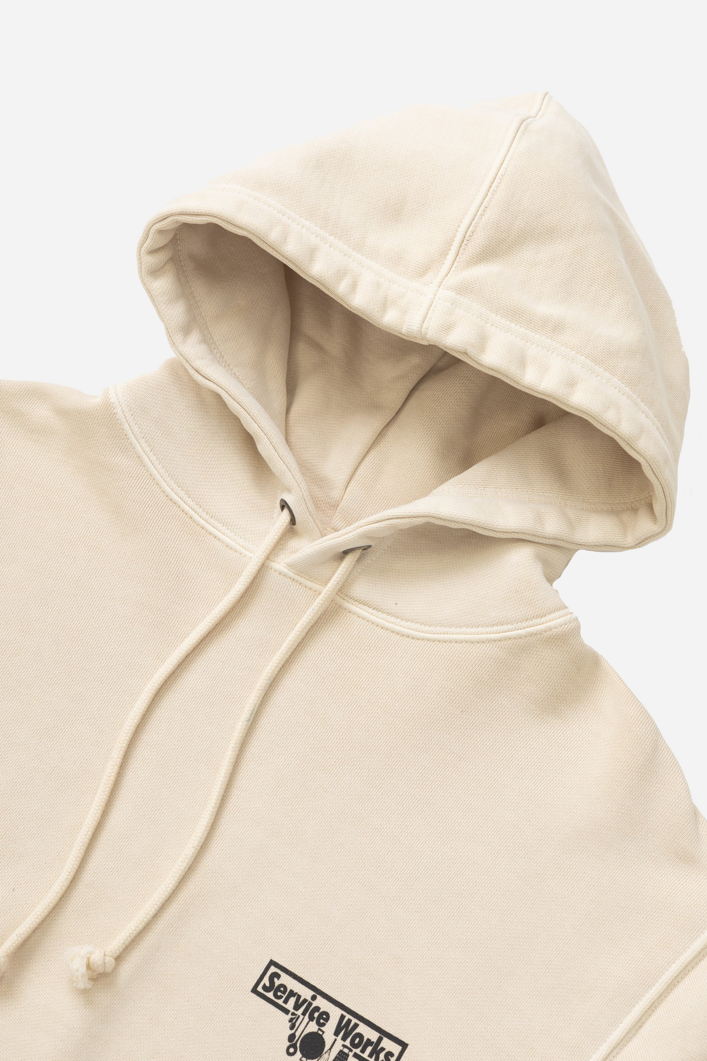 Loopback Hoodie Natural
