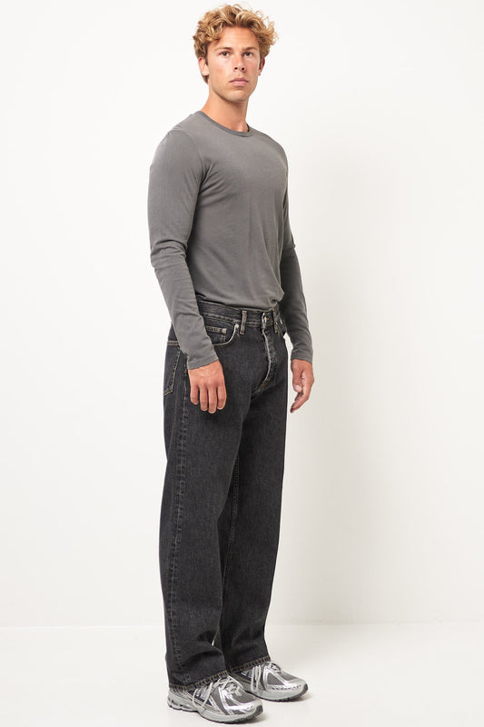 Loose Jeans Black Stone