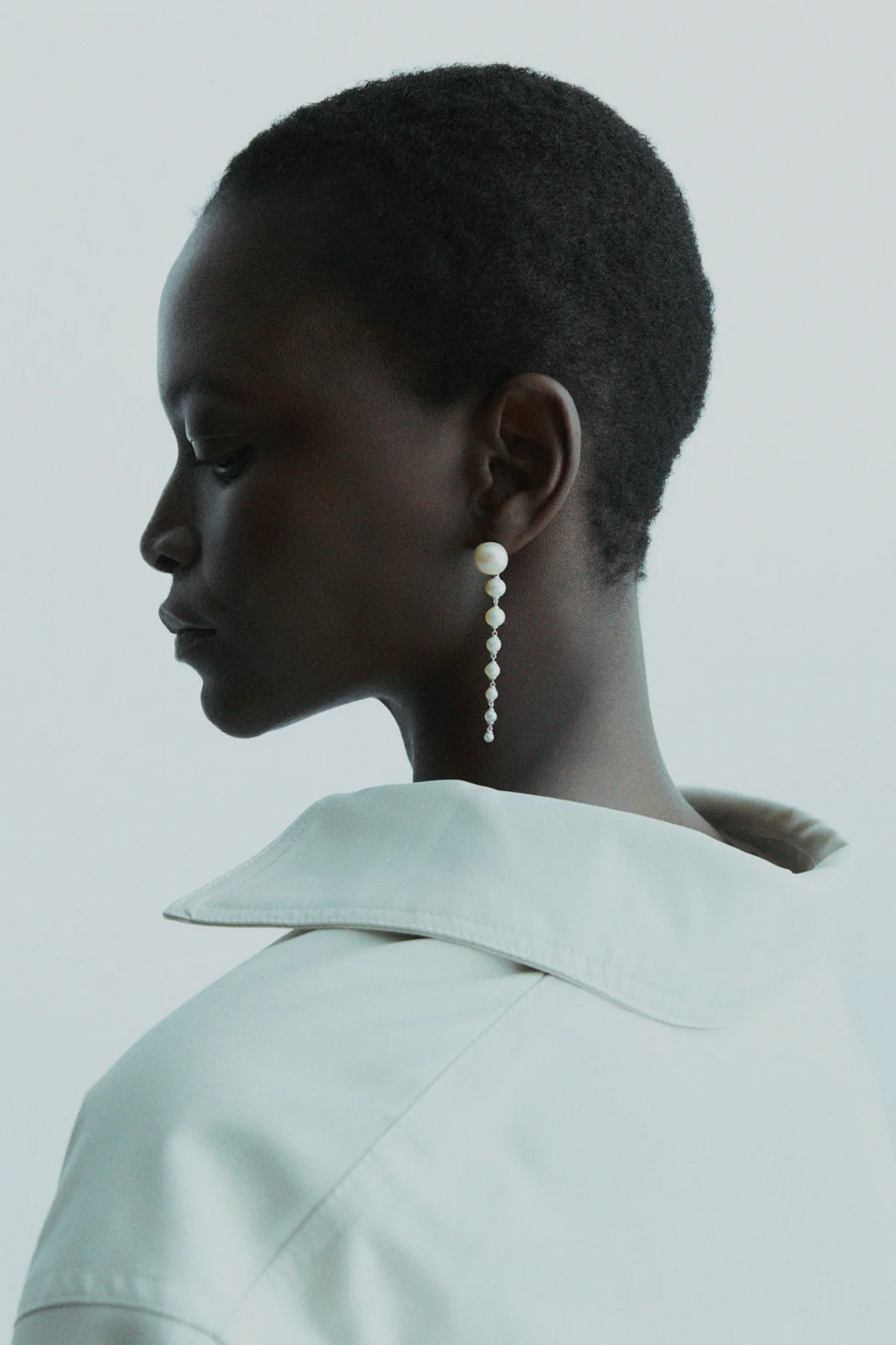 Lumora Chandelier Earring Silver