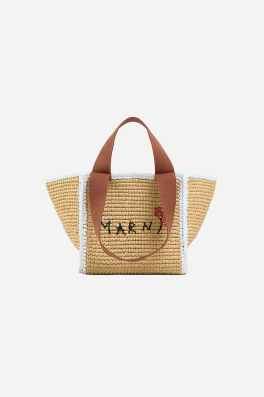 Macramé Sillo Small Shopper Natural