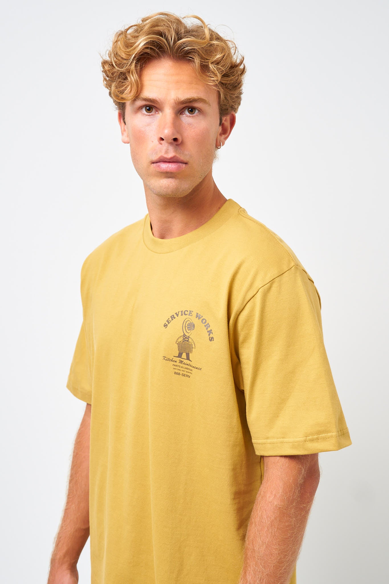 Maintenance Tee Mustard