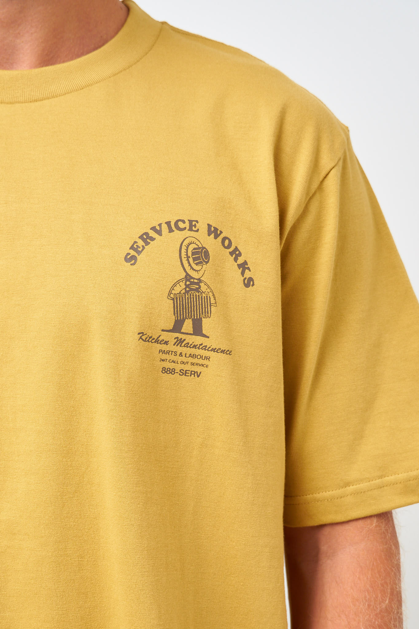 Maintenance Tee Mustard