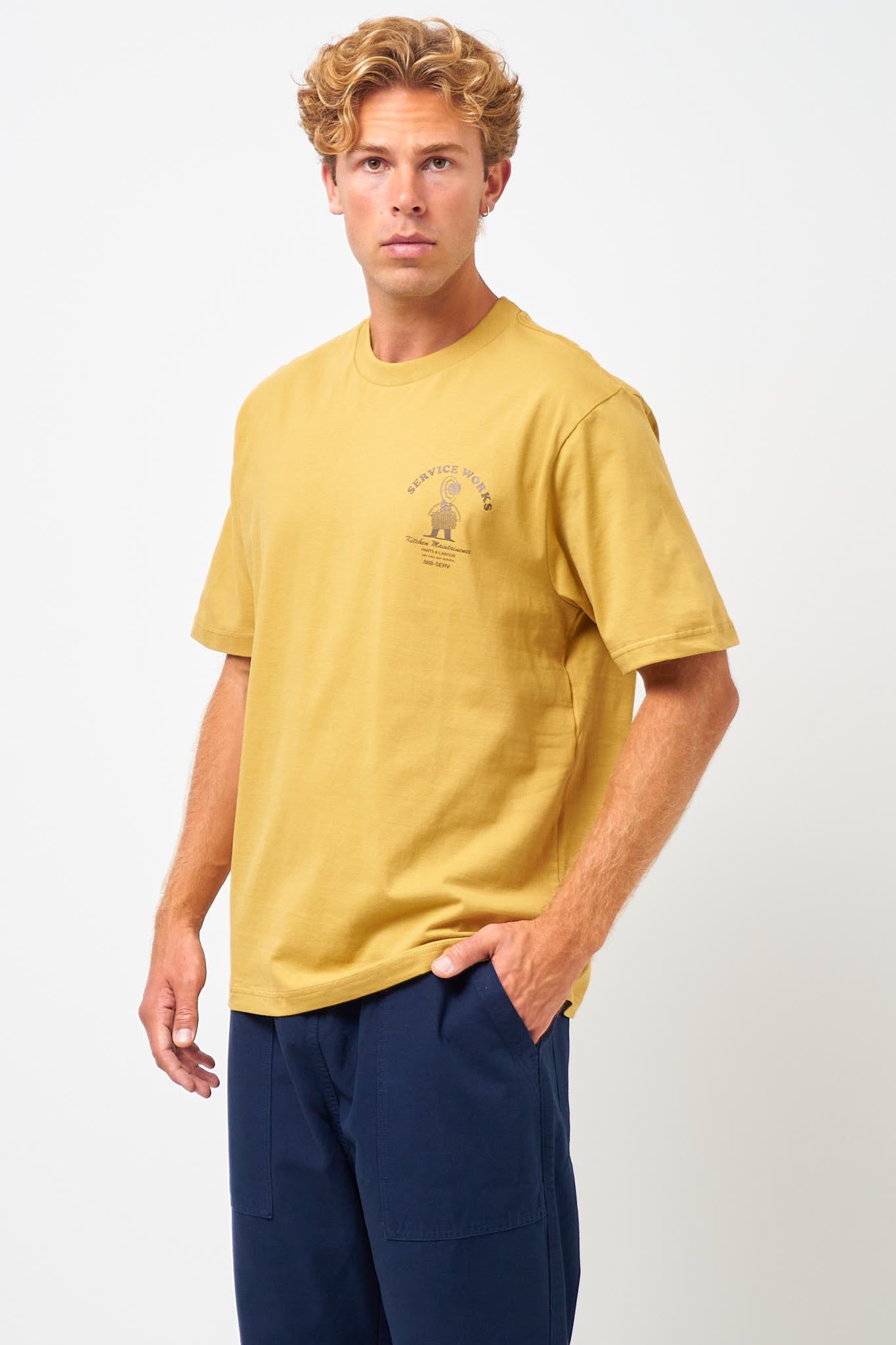 Maintenance Tee Mustard