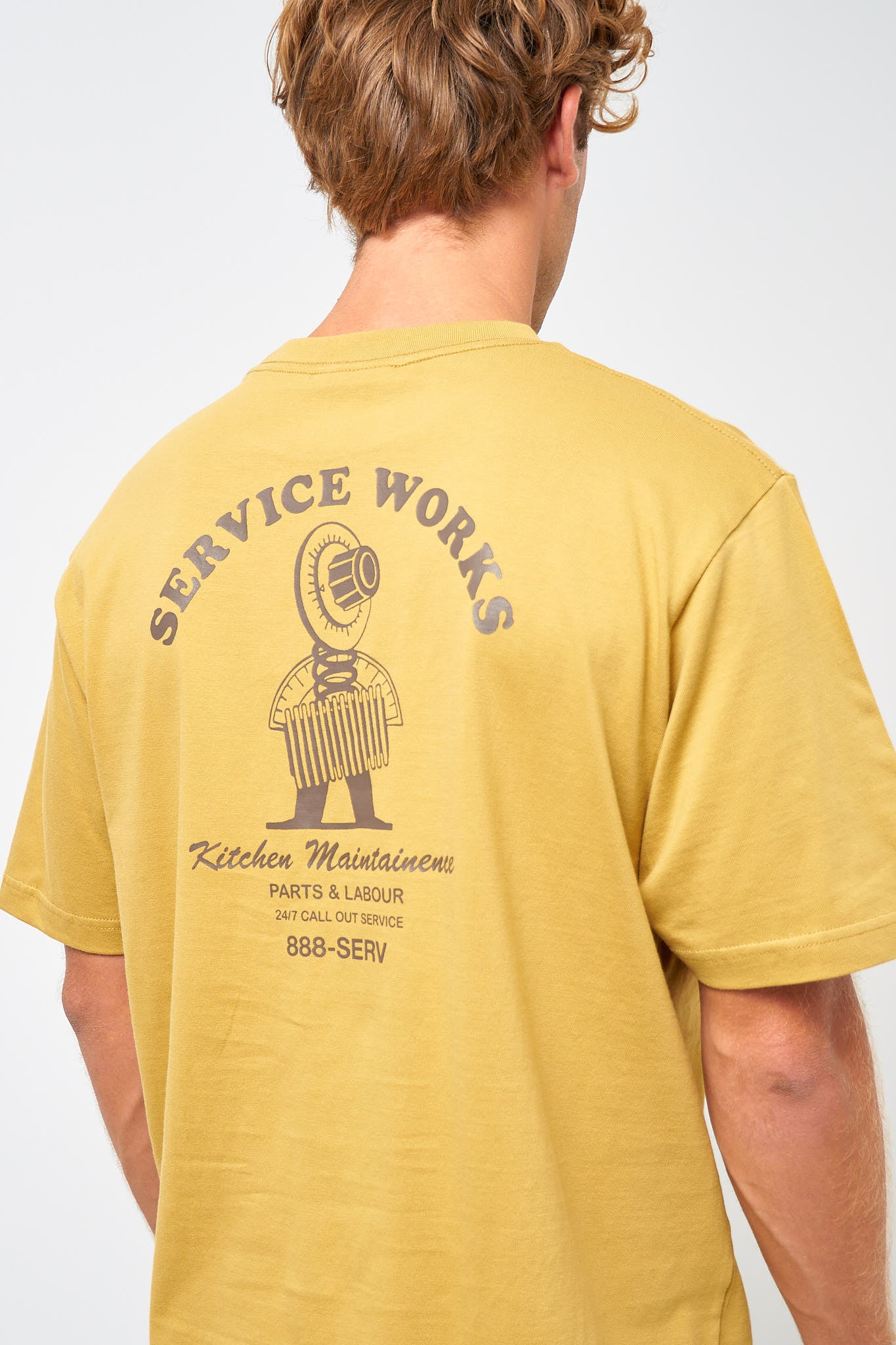 Maintenance Tee Mustard