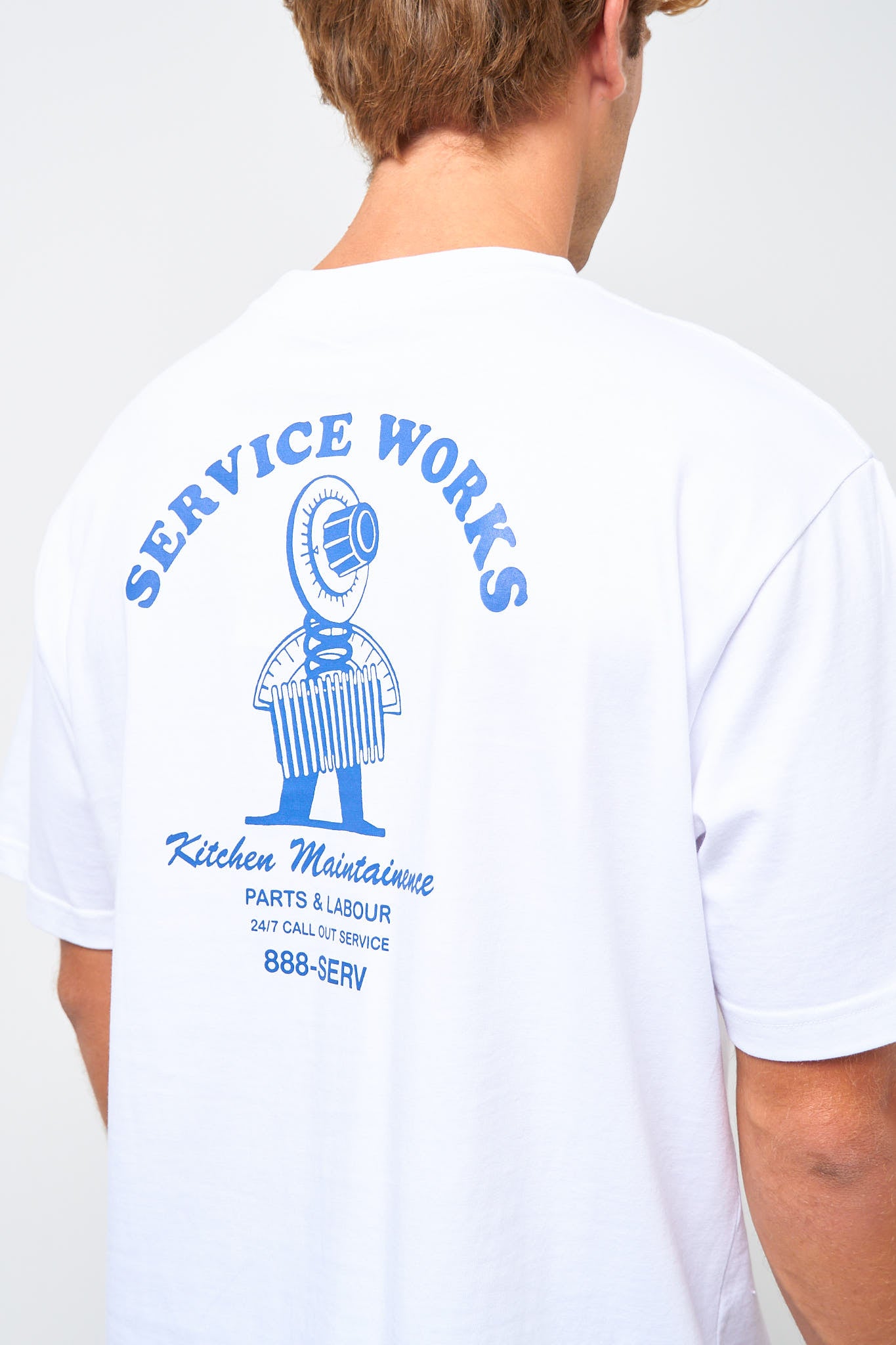 Maintenance Tee White