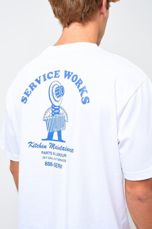Maintenance Tee White