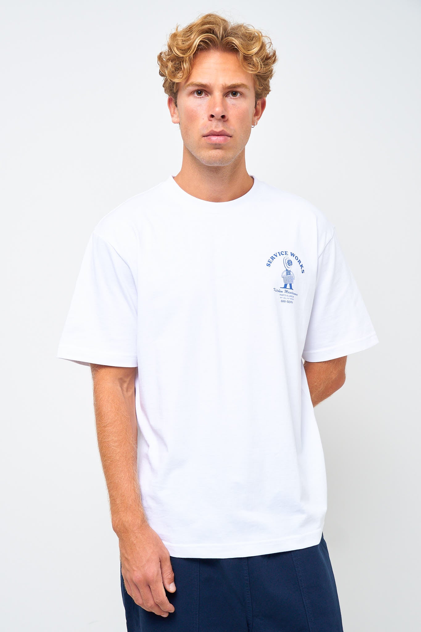 Maintenance Tee White