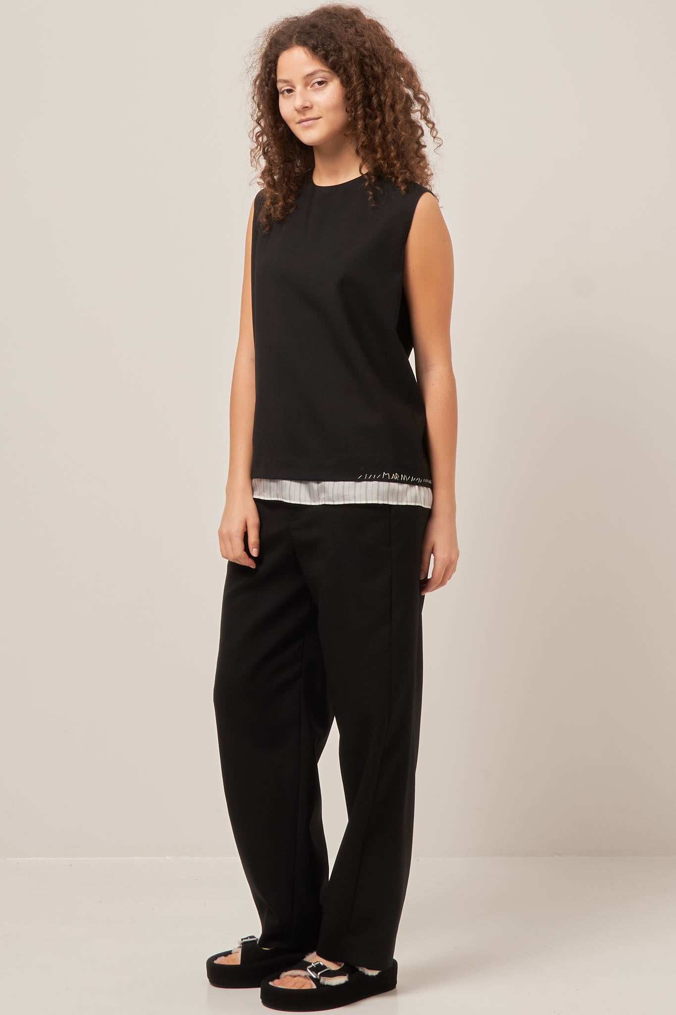 Marni Stitch Top Black