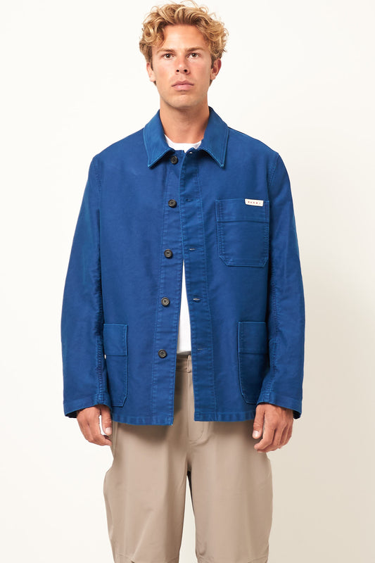 Moleskin Work Jacket Royal Blue