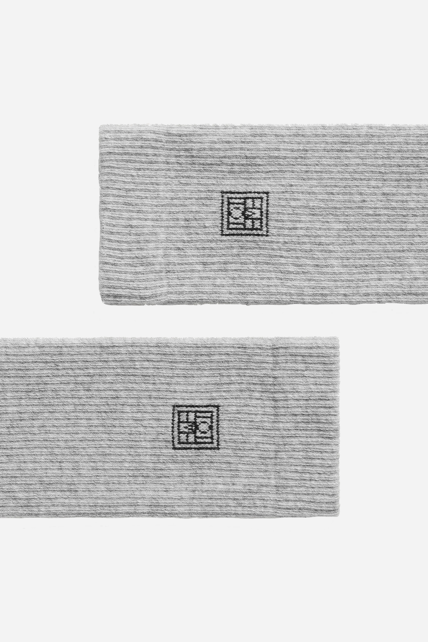Monogram Socks Light Grey