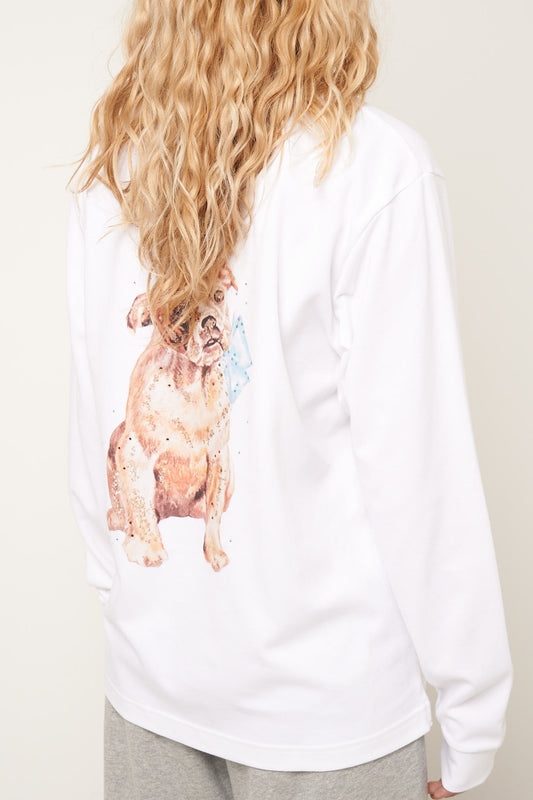 My Only Loyal Friend L/S T-Shirt White