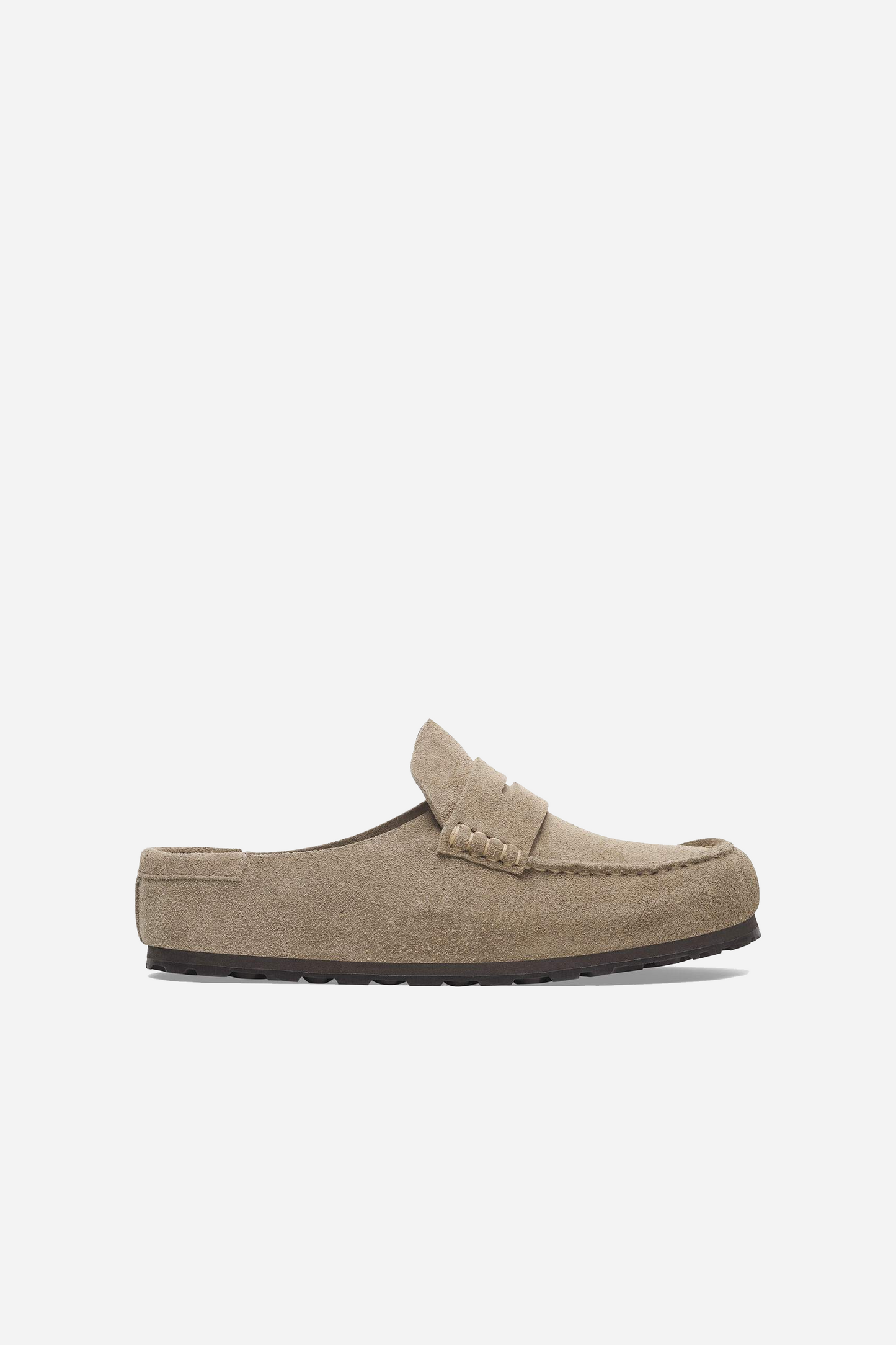 Naples Wrapped Suede Leather Taupe