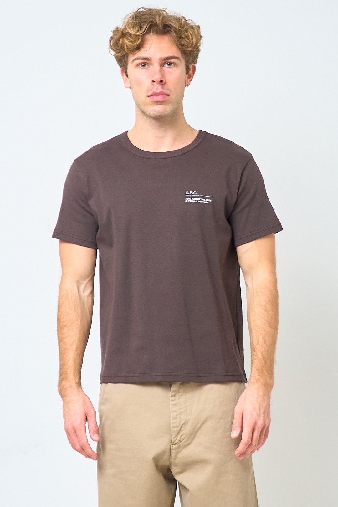 Niclas T-Shirt Brown