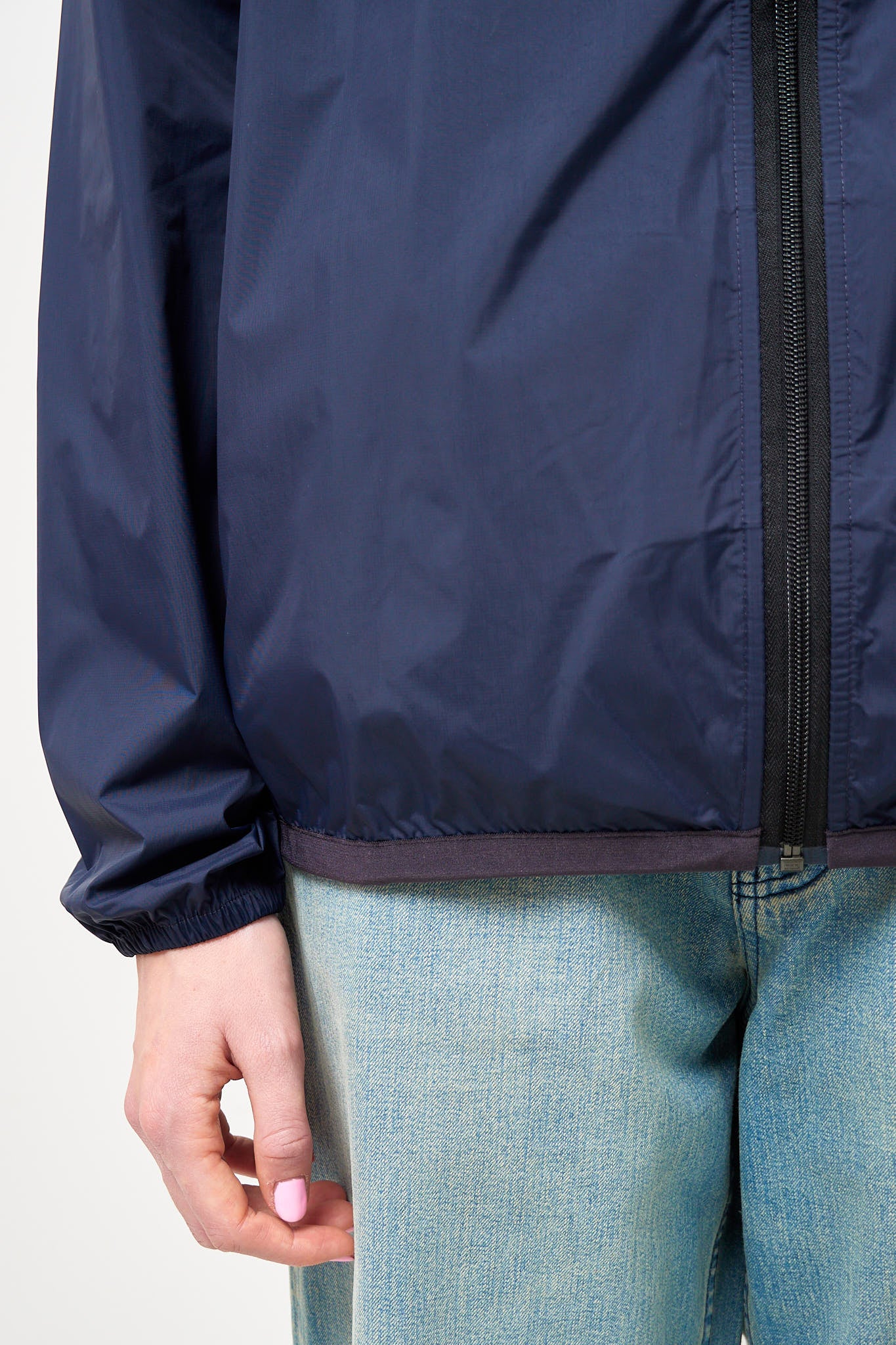 Comme des Garçons Play - K-Way Hoodie Full Zip Navy – STRØM