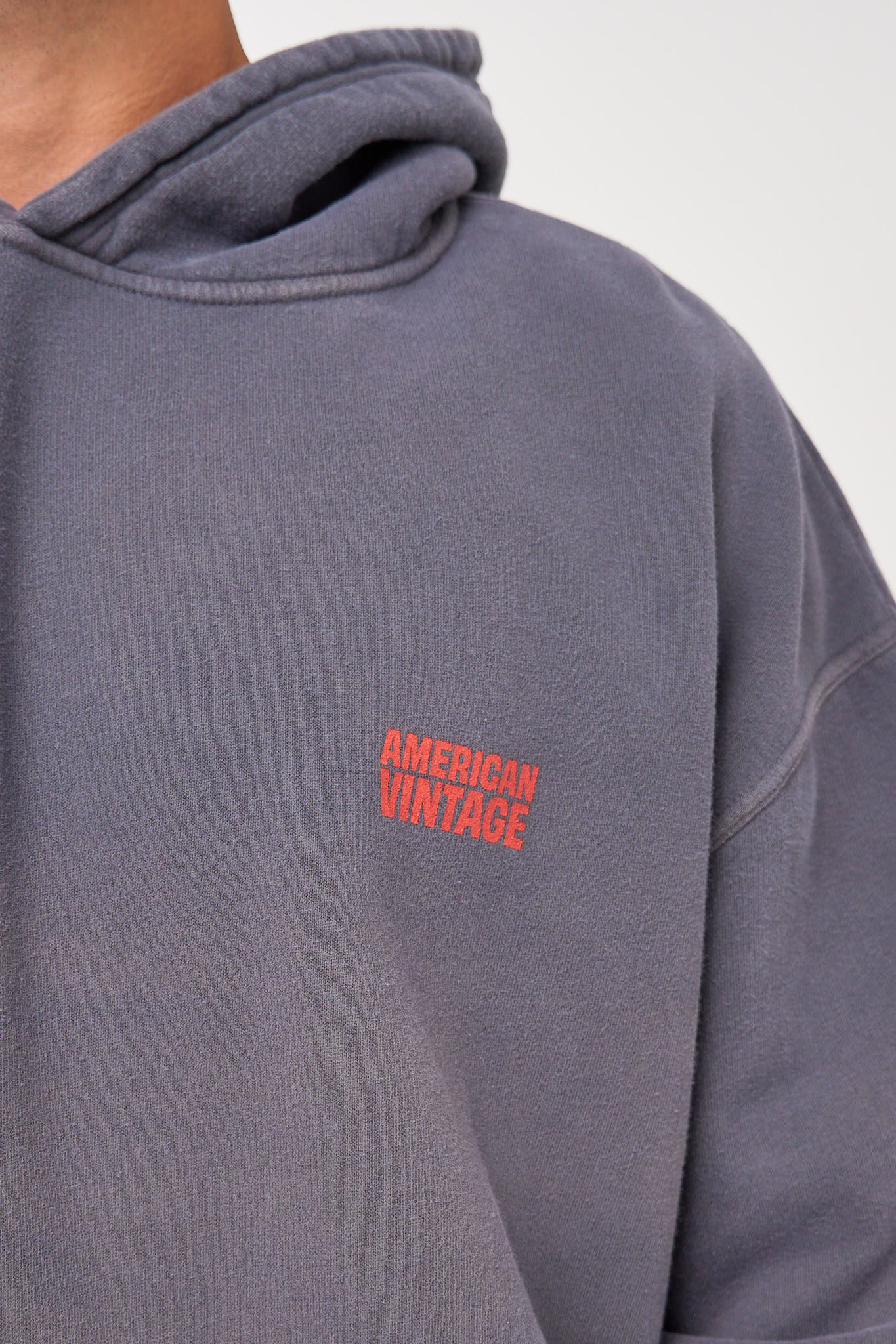 Plizzy Hoodie Vintage Ashen