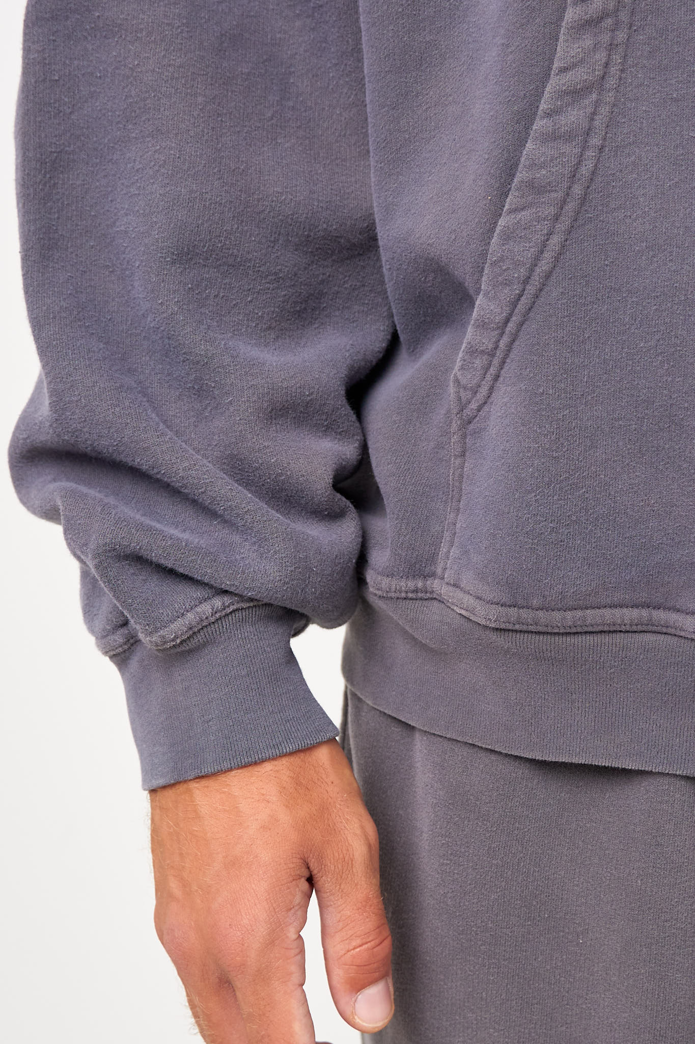 Plizzy Hoodie Vintage Ashen