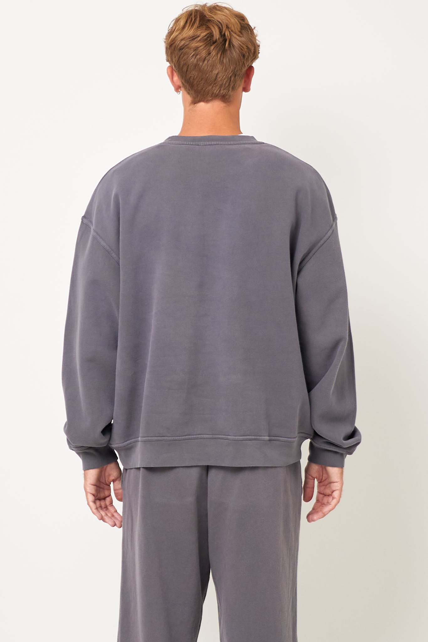 Plizzy Sweatshirt Vintage Ashen