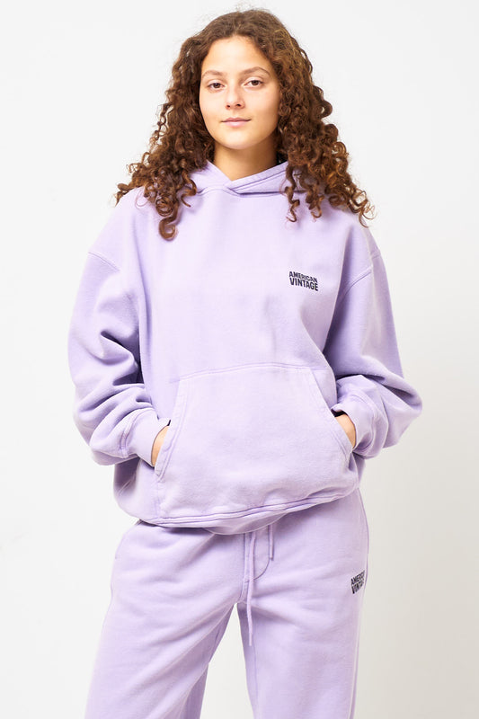 Plizzy Sweatshirt Vintage Pastel Lilac