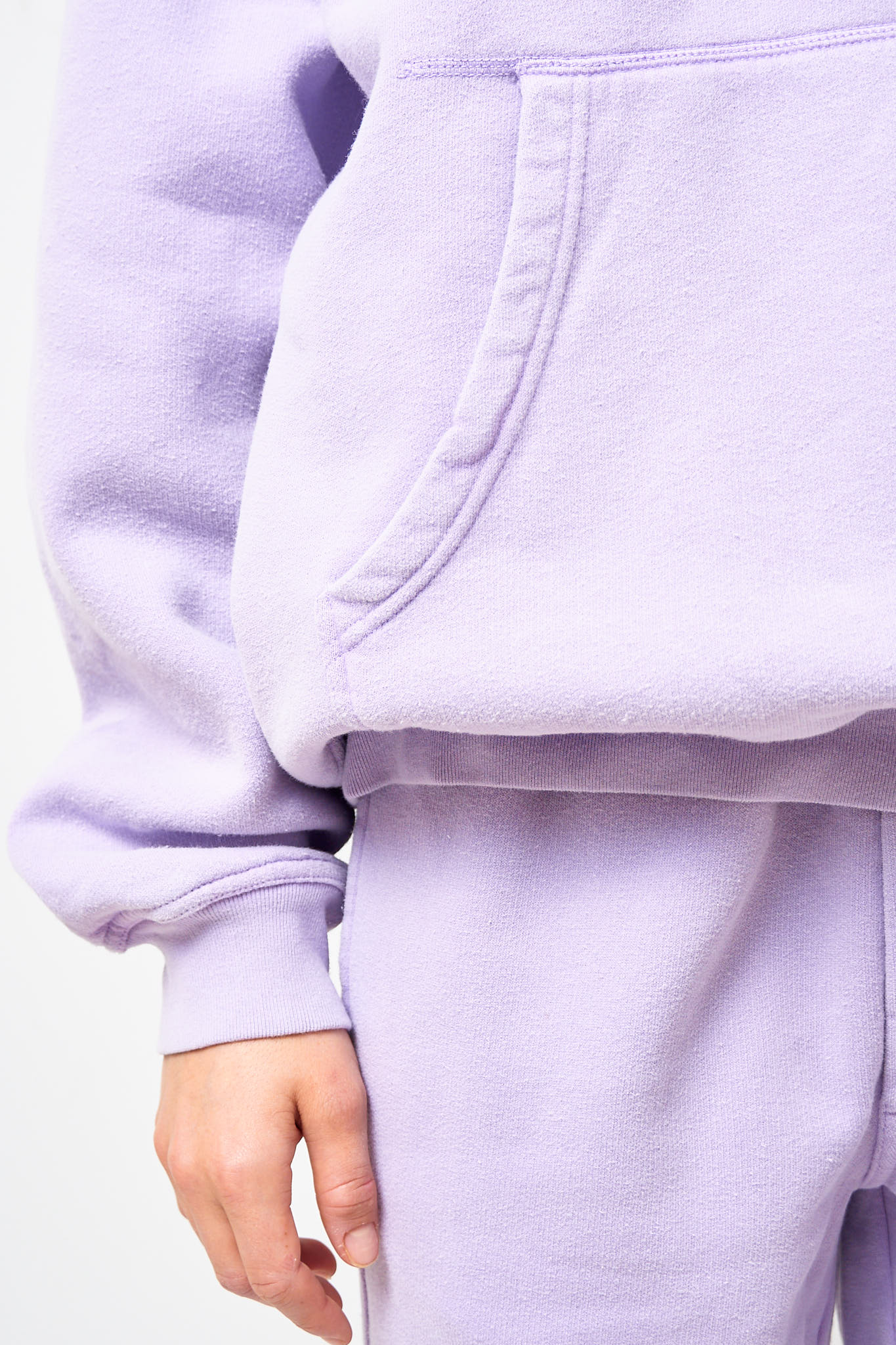 Plizzy Sweatshirt Vintage Pastel Lilac
