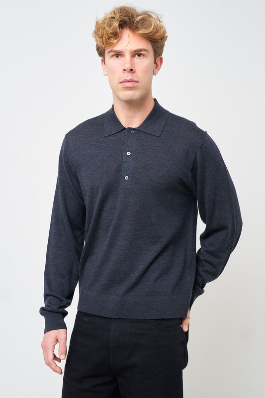 Polo Wool Charcoal