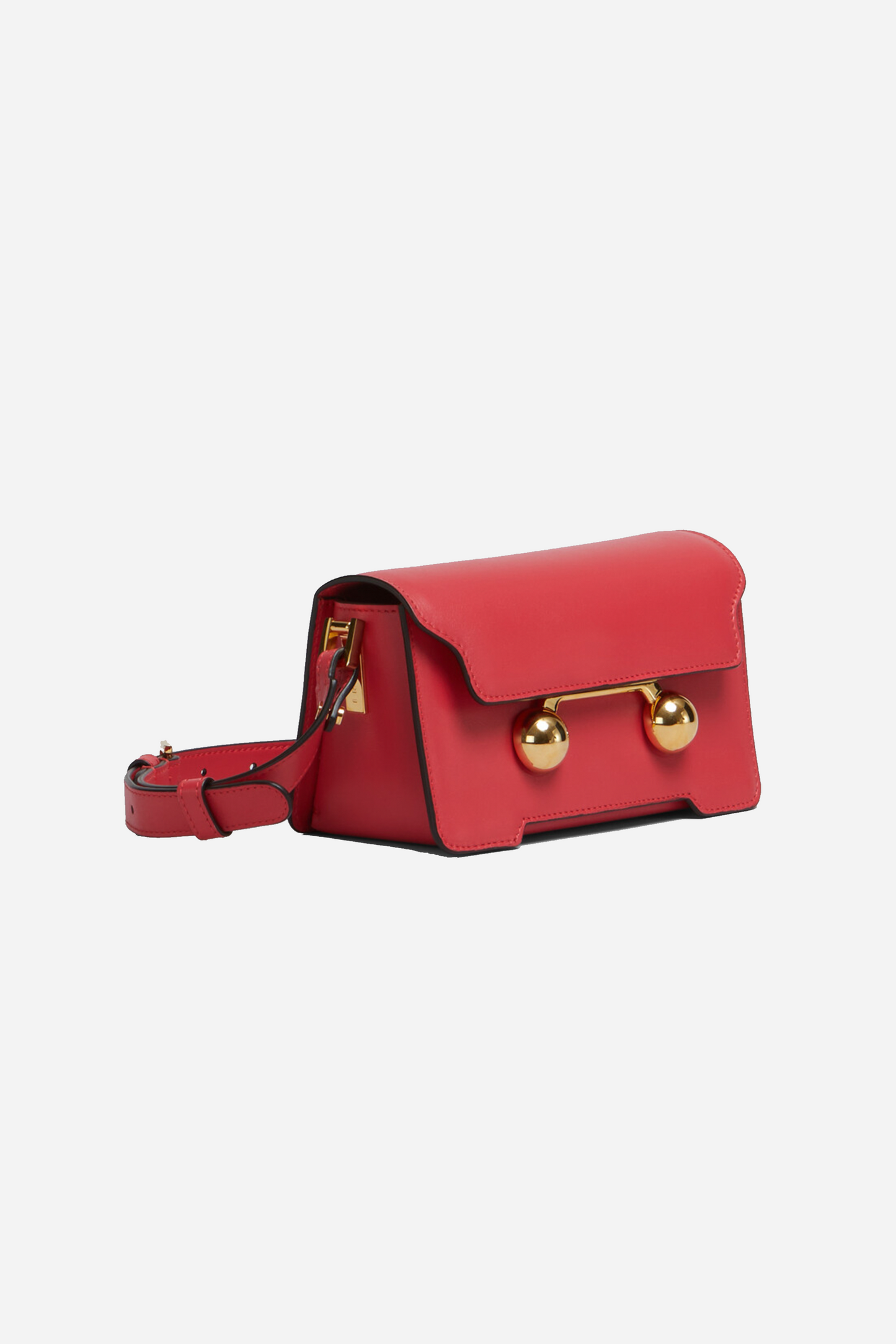 Red leather Trunkaroo mini shoulder bag