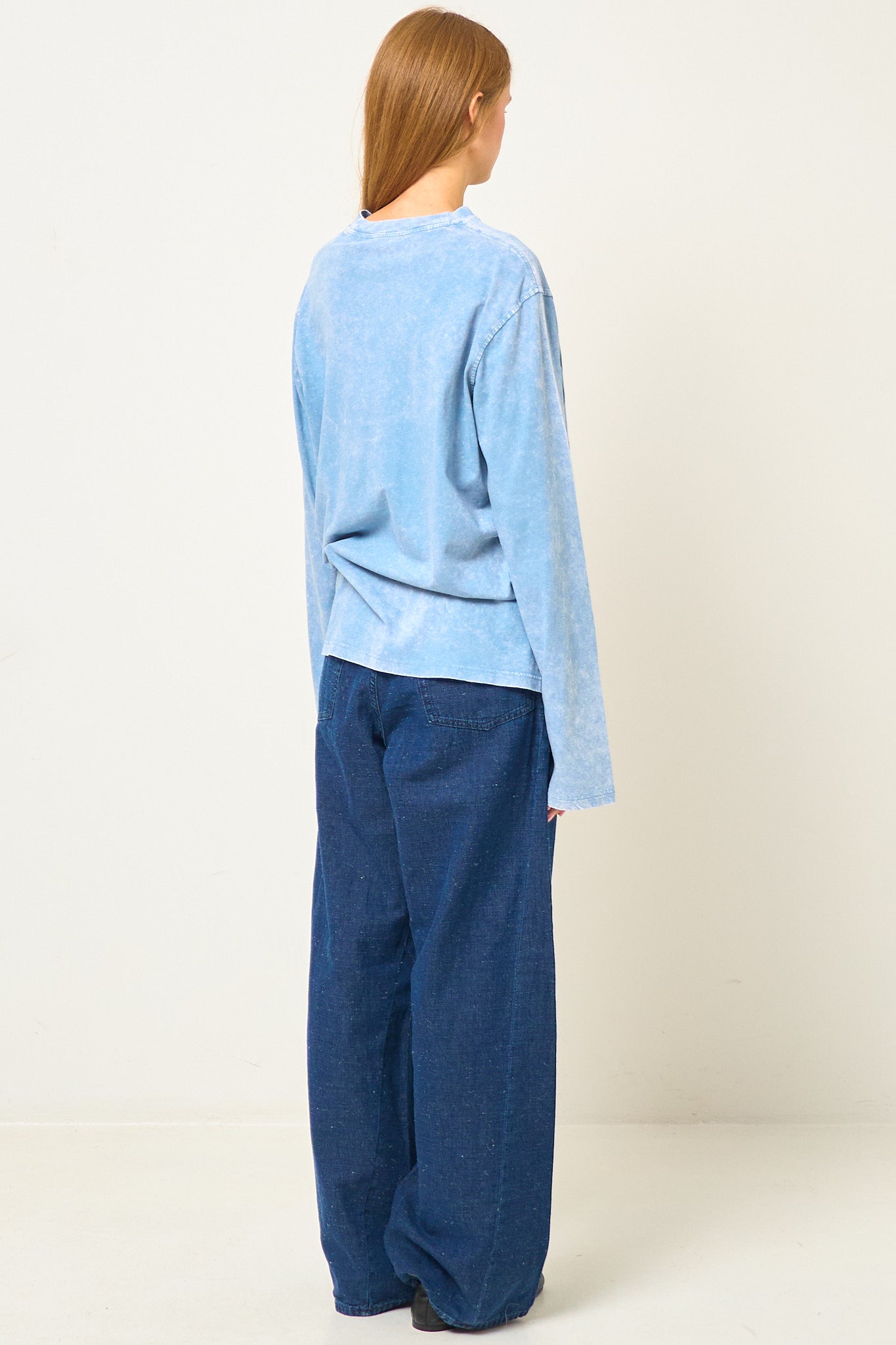 Relaxed Fit Graphic T-Shirt Blue