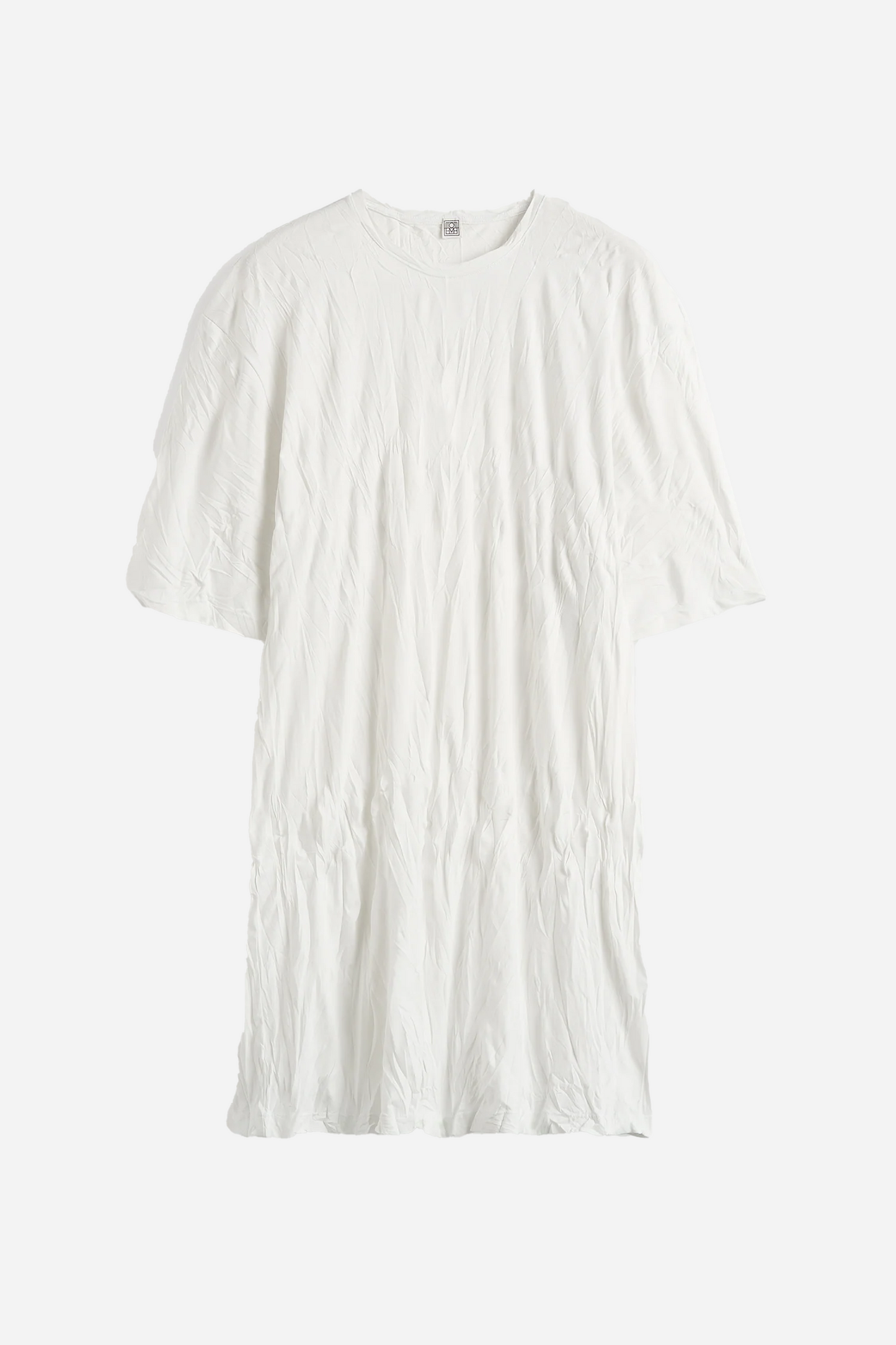 Relaxed Tee Dress Off White