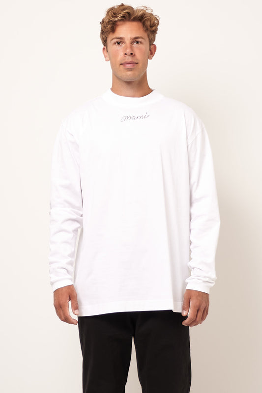 Repeat L/S T-Shirt Lily White