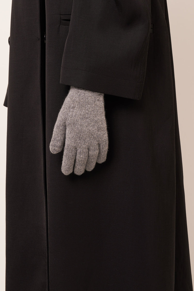 Whitney Cashmere Gloves Grey Melange