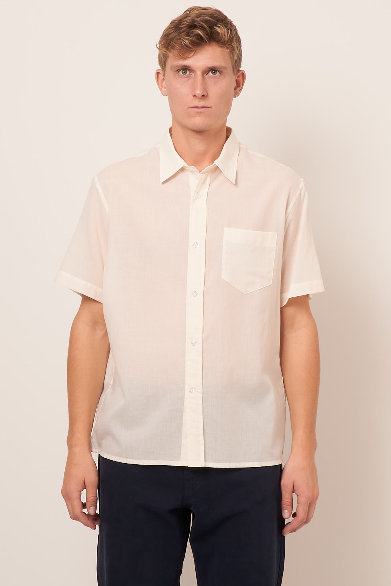 William Shirt Cashmere Cream