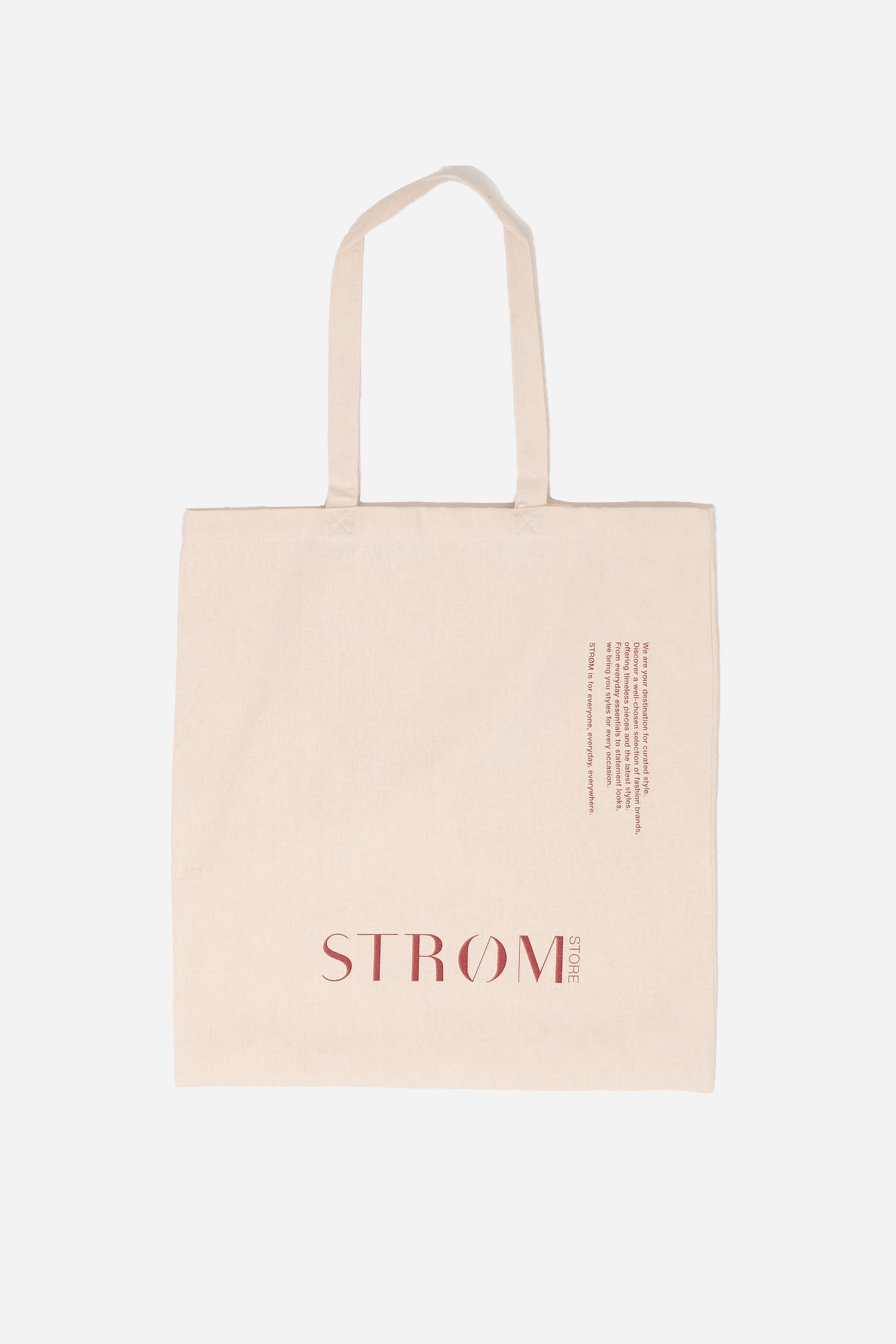 STRØM Everyday Tote Bag Red