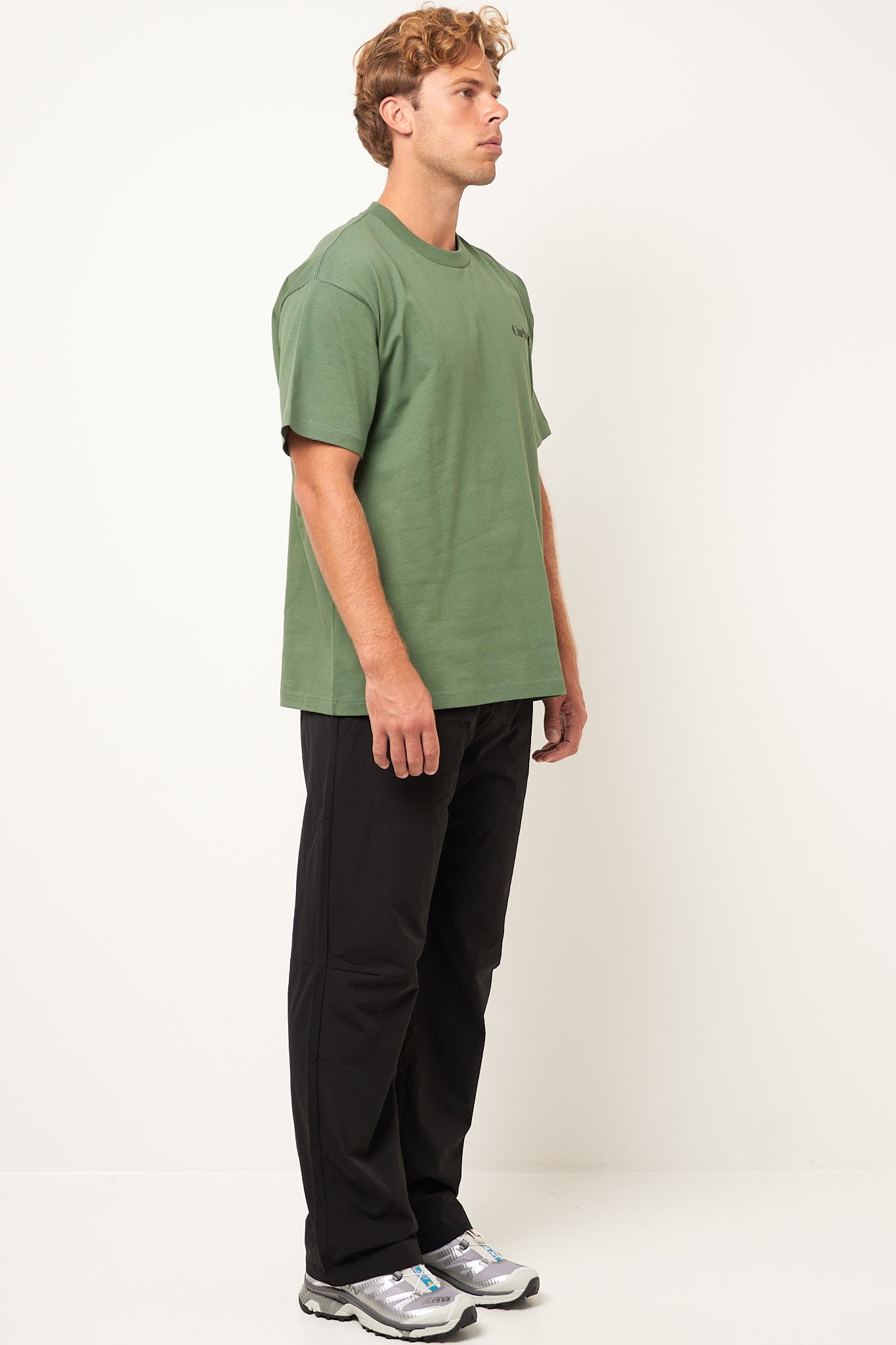 S/S Fold Duck T-Shirt Duck Green