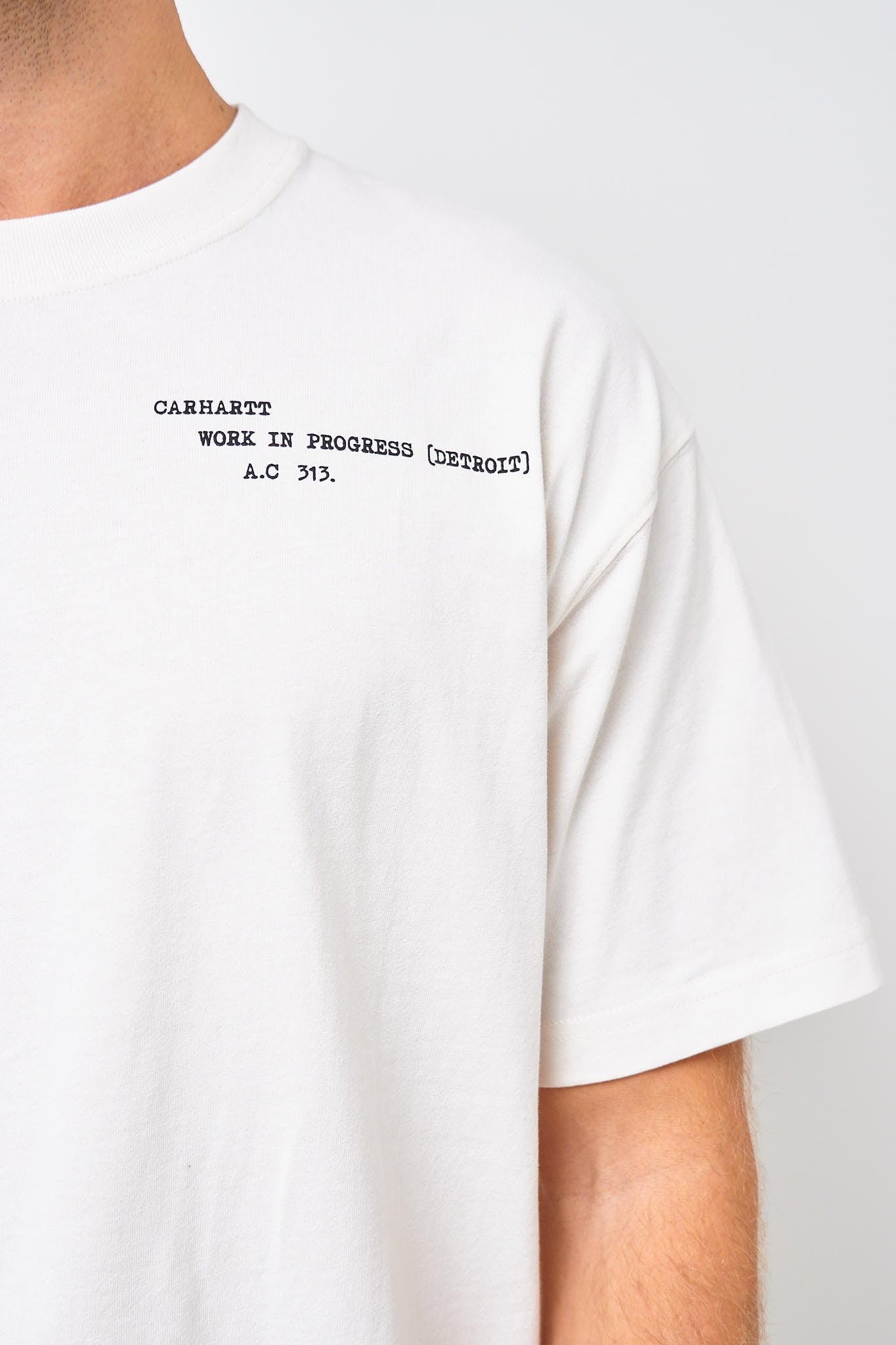 S/S Punched T-Shirt Wax