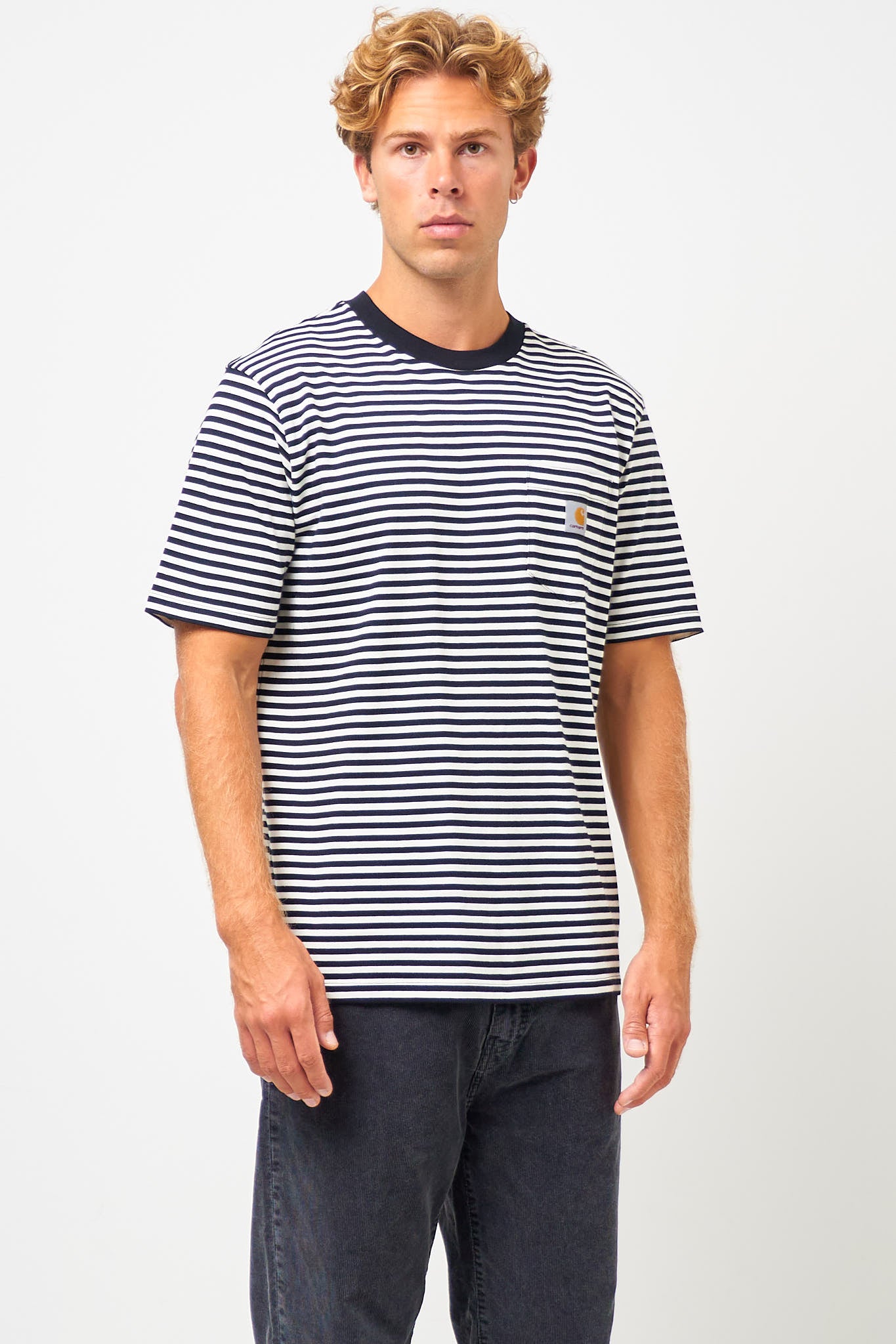 S/S Verner Pocket T-Shirt Black/Wax