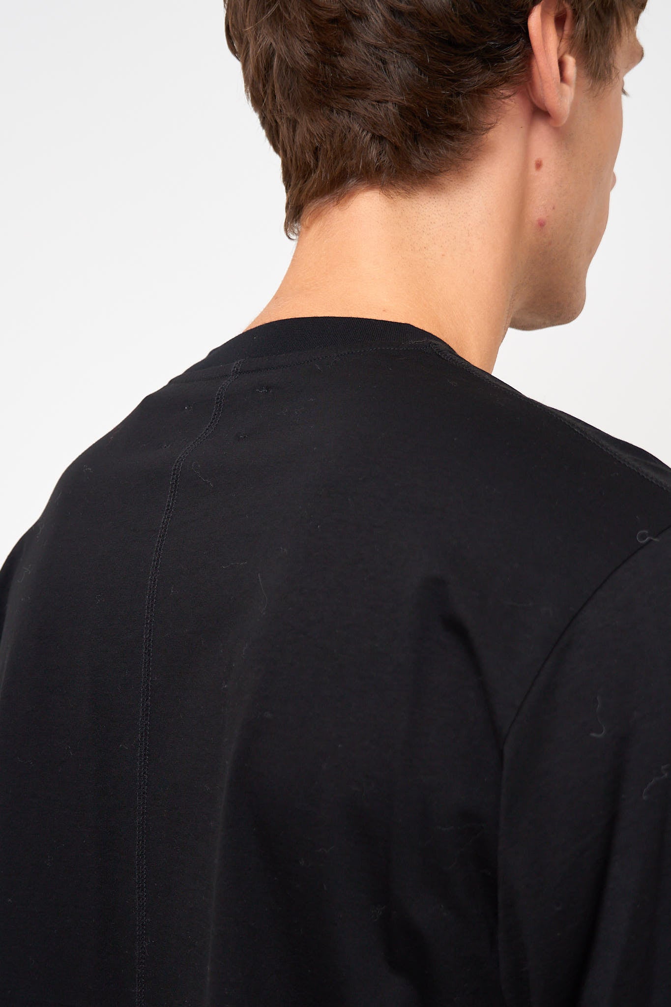 Seam L/S Tee Black