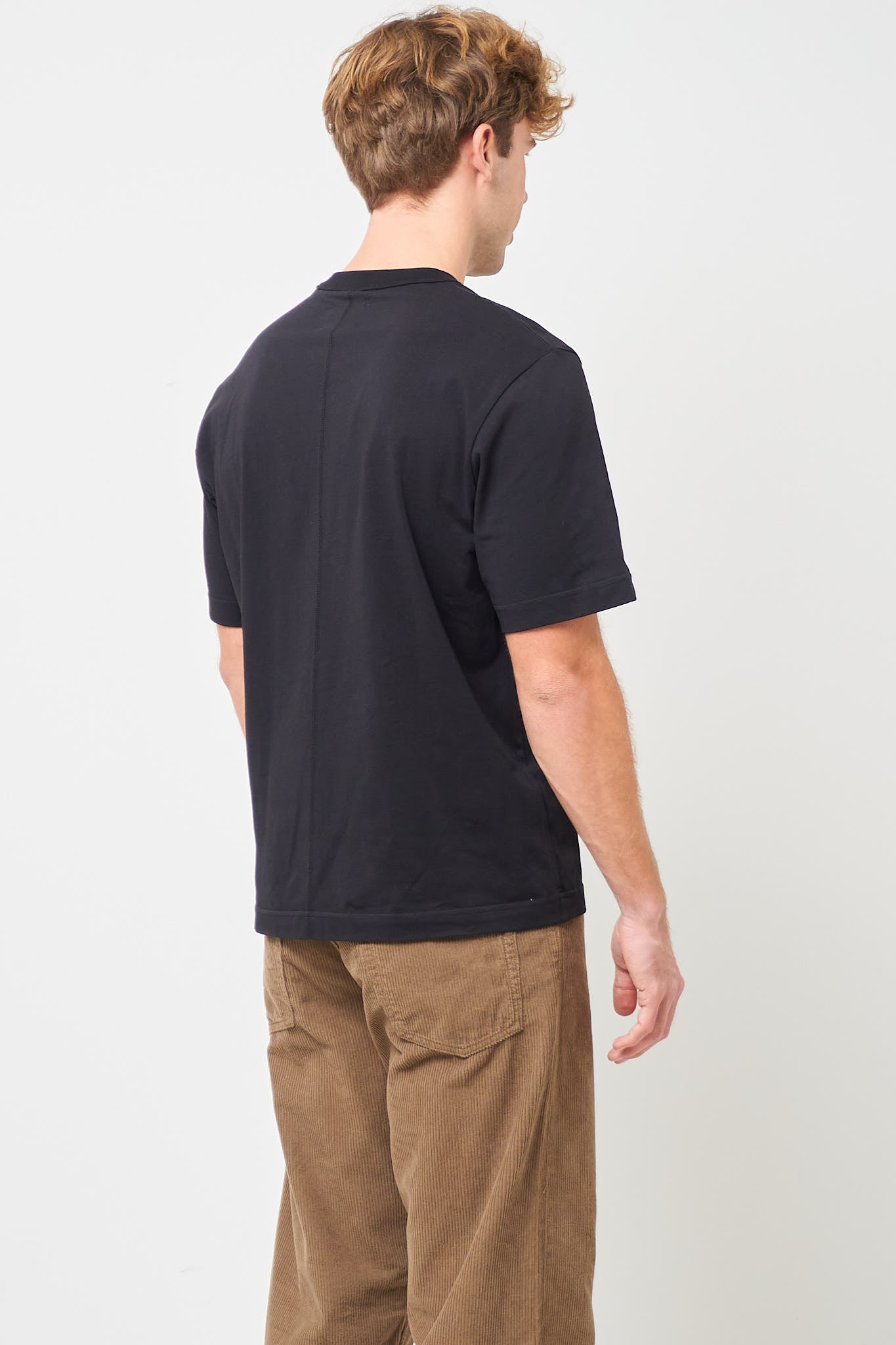 Seam Tee Black