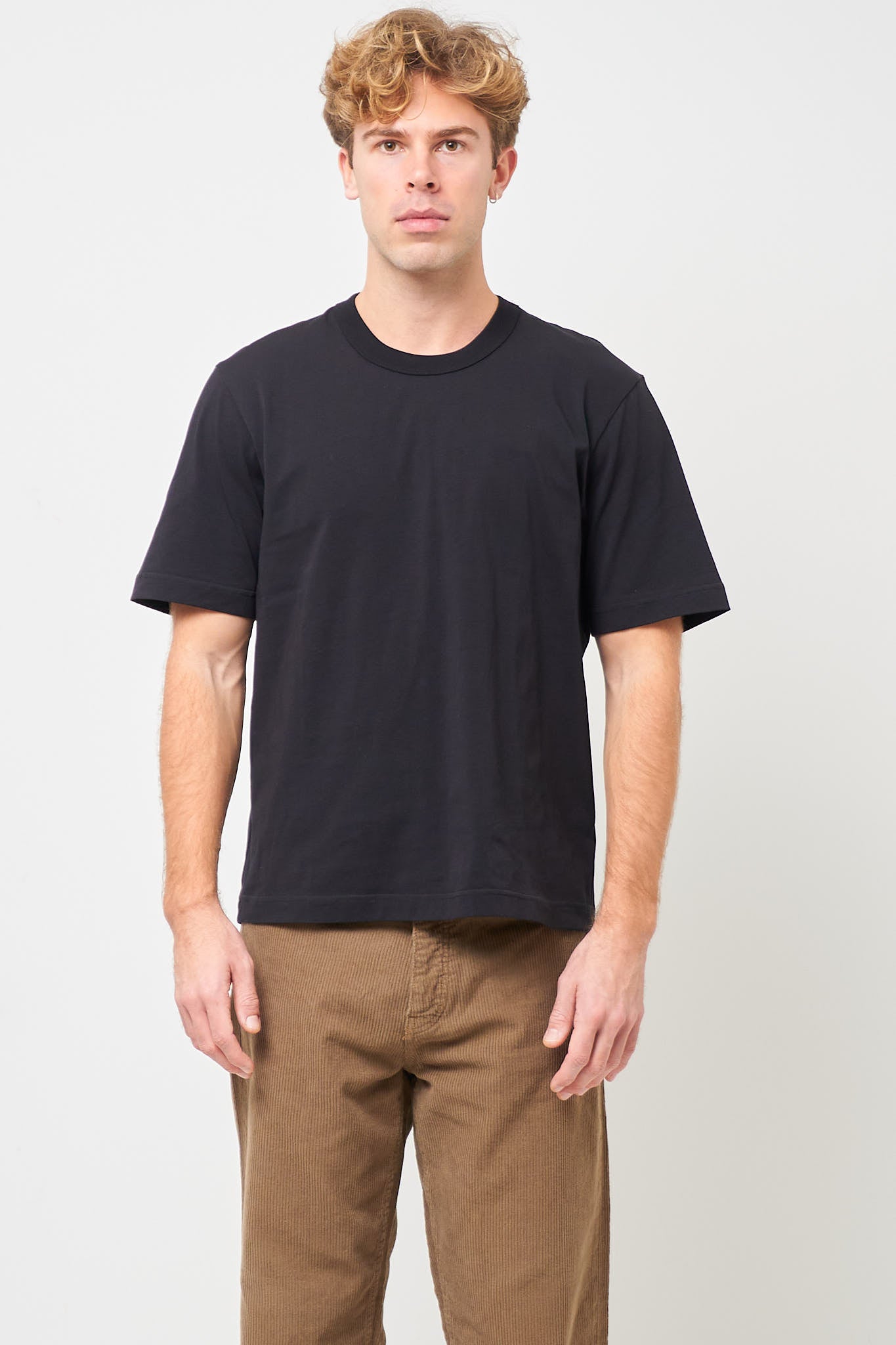Seam Tee Black