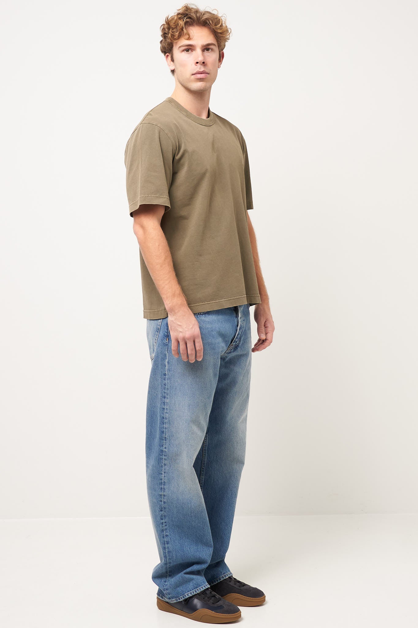 Seam Tee Olive