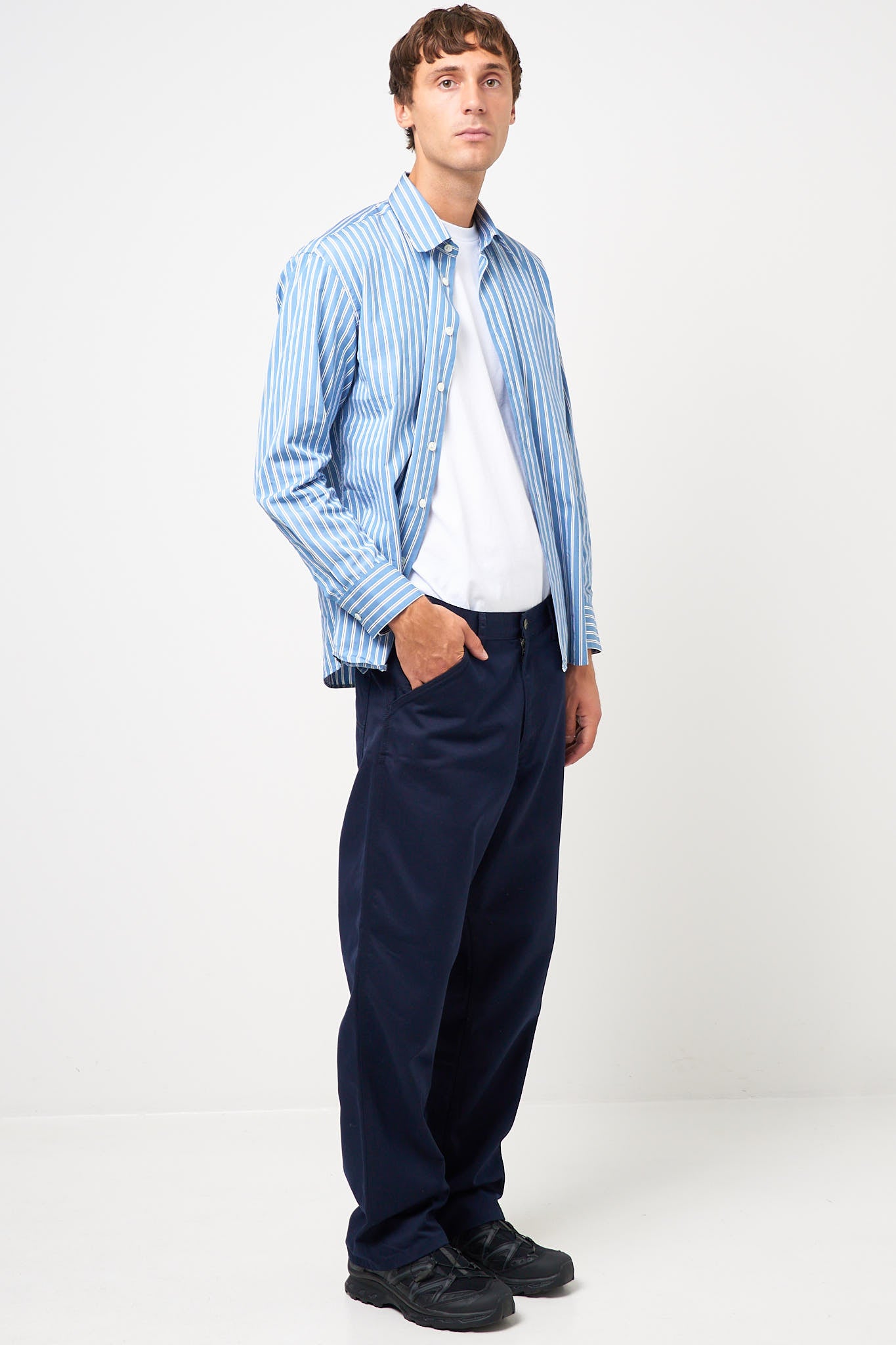 Simple Pant Dark Navy Rinsed